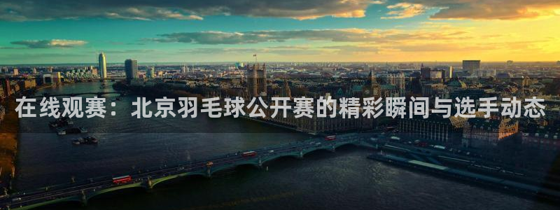 意昂平台官网：在线观赛：北京羽毛球公开赛的精彩瞬间与选手动态