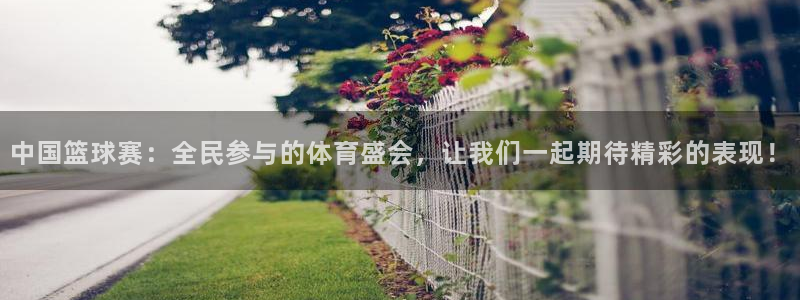 意昂体育官网：中国篮球赛：全民参与的